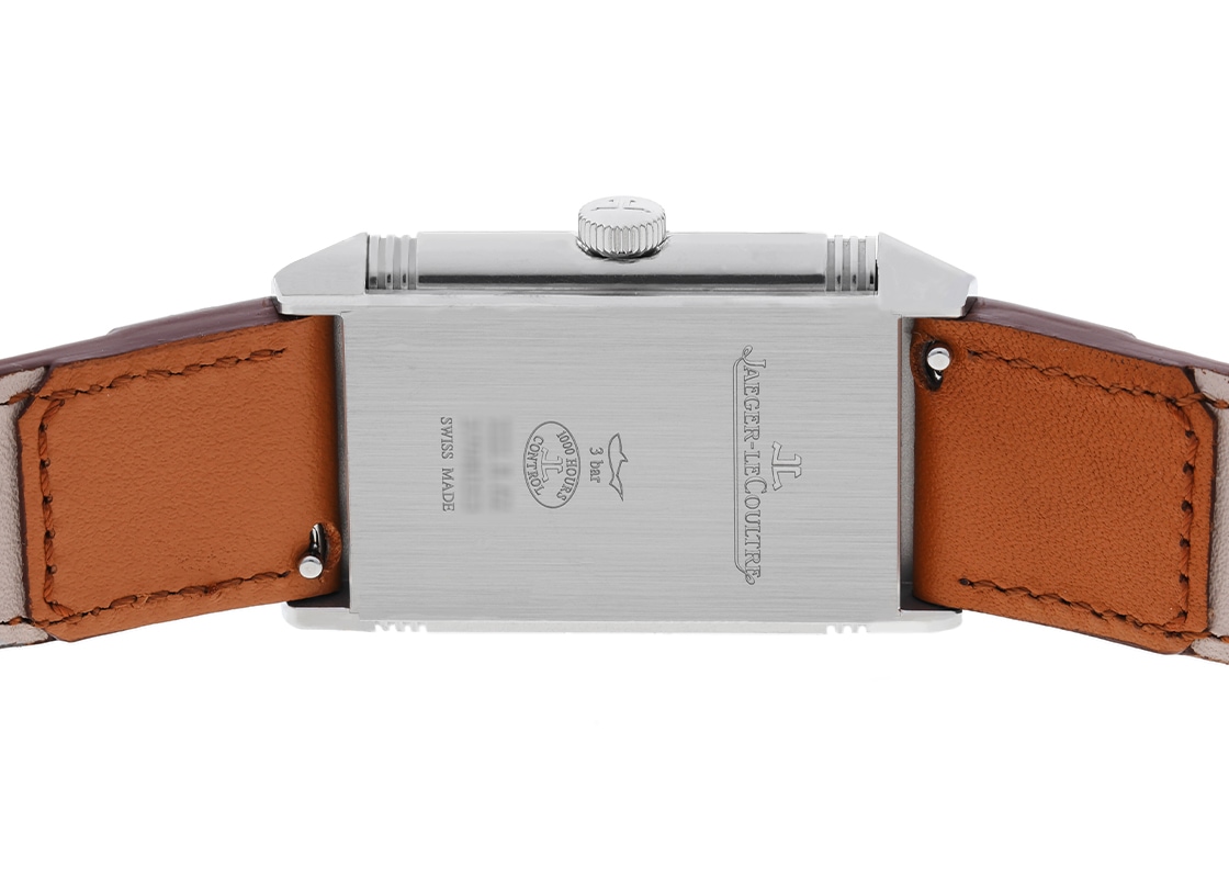 ジャガールクルト - レベルソ トリビュート モノフェイス | JAEGER LECOULTRE | Q7168420 | SS シルバー文字盤 手巻き レザー