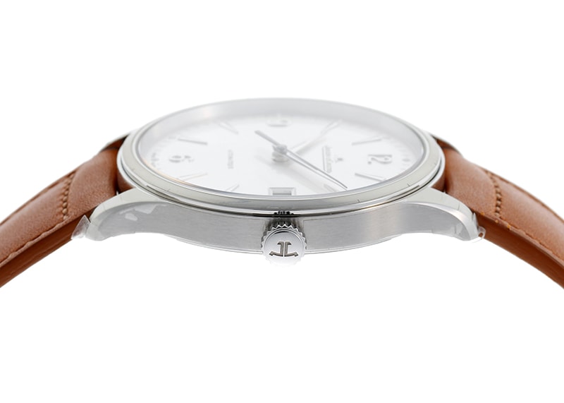 ジャガールクルト - マスターコントロール デイト | JAEGER LECOULTRE | Q4018420(830.8.A0.S) | SS シルバー文字盤 自動巻き レザー