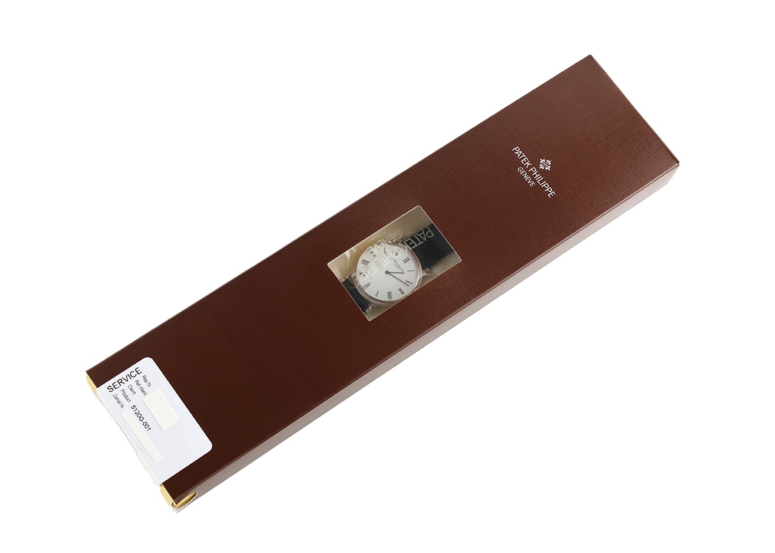 パテックフィリップ - カラトラバ | PATEK PHILIPPE | 5120G‐001 | WG 白文字盤 自動巻き レザー | 中古