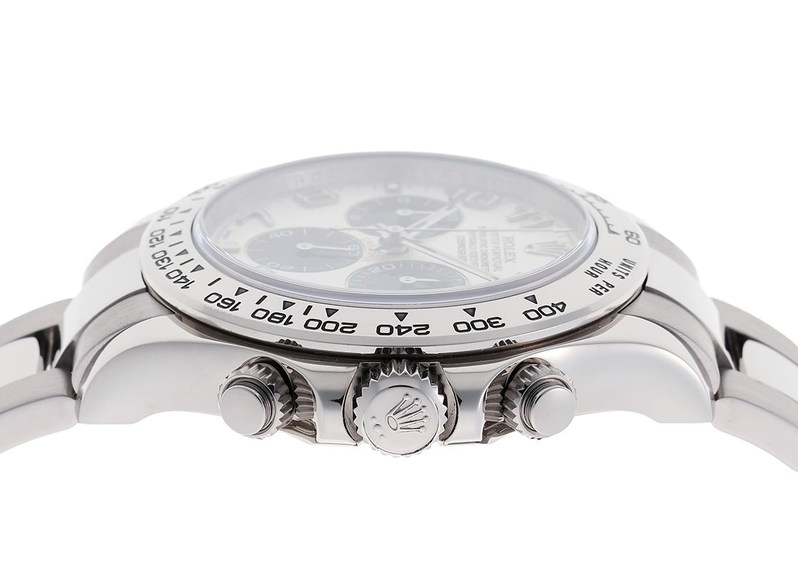 ロレックス - オイスター パーペチュアル コスモグラフデイトナ | ROLEX | 116509 | WG 白/黒文字盤 自動巻き ブレスレット | 中古