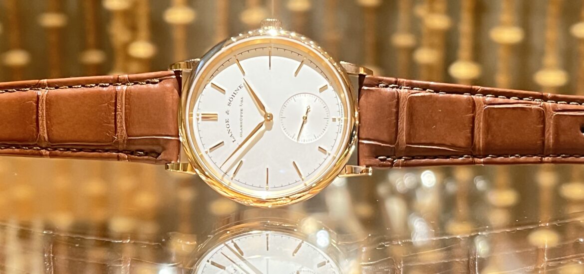 A.ランゲ&ゾーネ - サクソニア オートマティック | A.LANGE&SOHNE | 380.032 | RG シルバー文字盤 自動巻き レザー | 中古