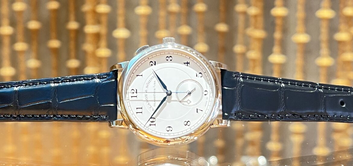 A.ランゲ&ゾーネ - 1815 ウォルターランゲへのオマージュ 145本限定 | A.LANGE&SOHNE | 297.026 (LSLS2973AA) | WG シルバー文字盤 手巻き レザー | 中古