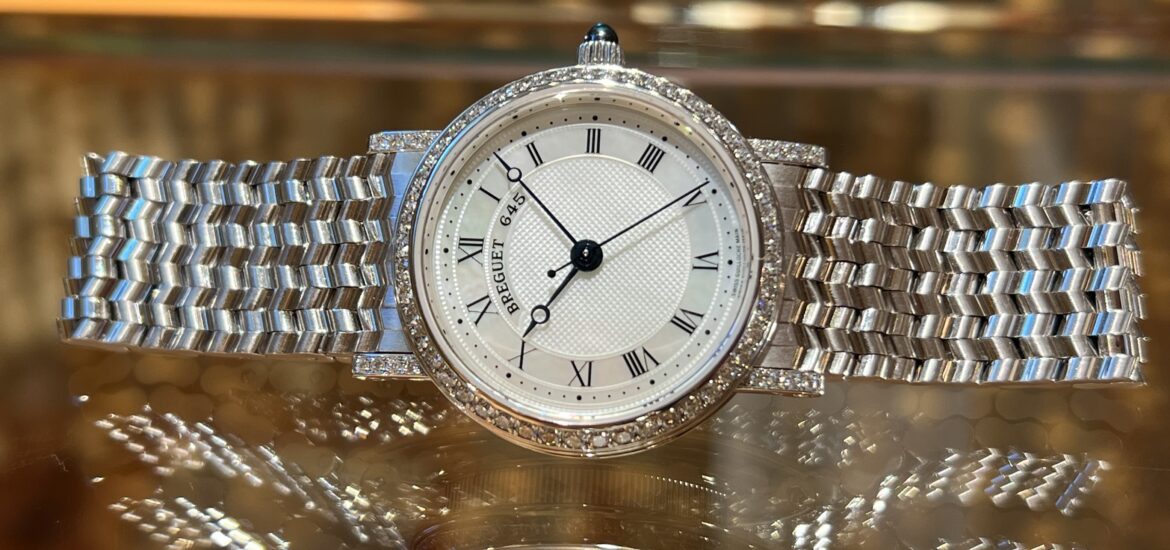 ブレゲ - クラシック | BREGUET | 8068BB/52/BC0/DD00 | WG シェル文字盤 自動巻き ブレスレット | 委託品 | 中古