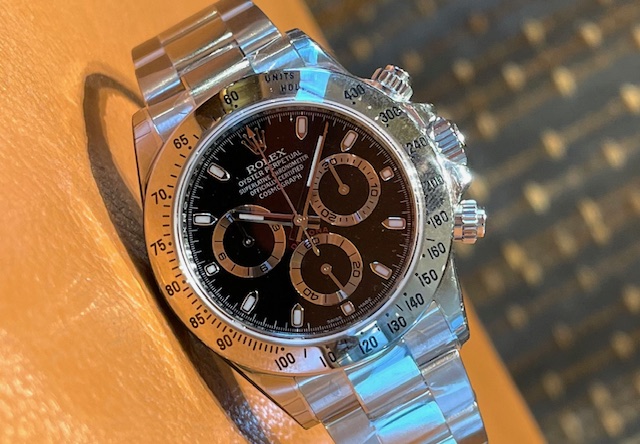 ロレックス - オイスターパーペチュアル コスモグラフ デイトナ【シール付き デッドストック】 | ROLEX | 116520 | SS 黒文字盤 自動巻き ブレスレット